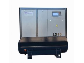 Máy nén khí với máy sấy tích hợp